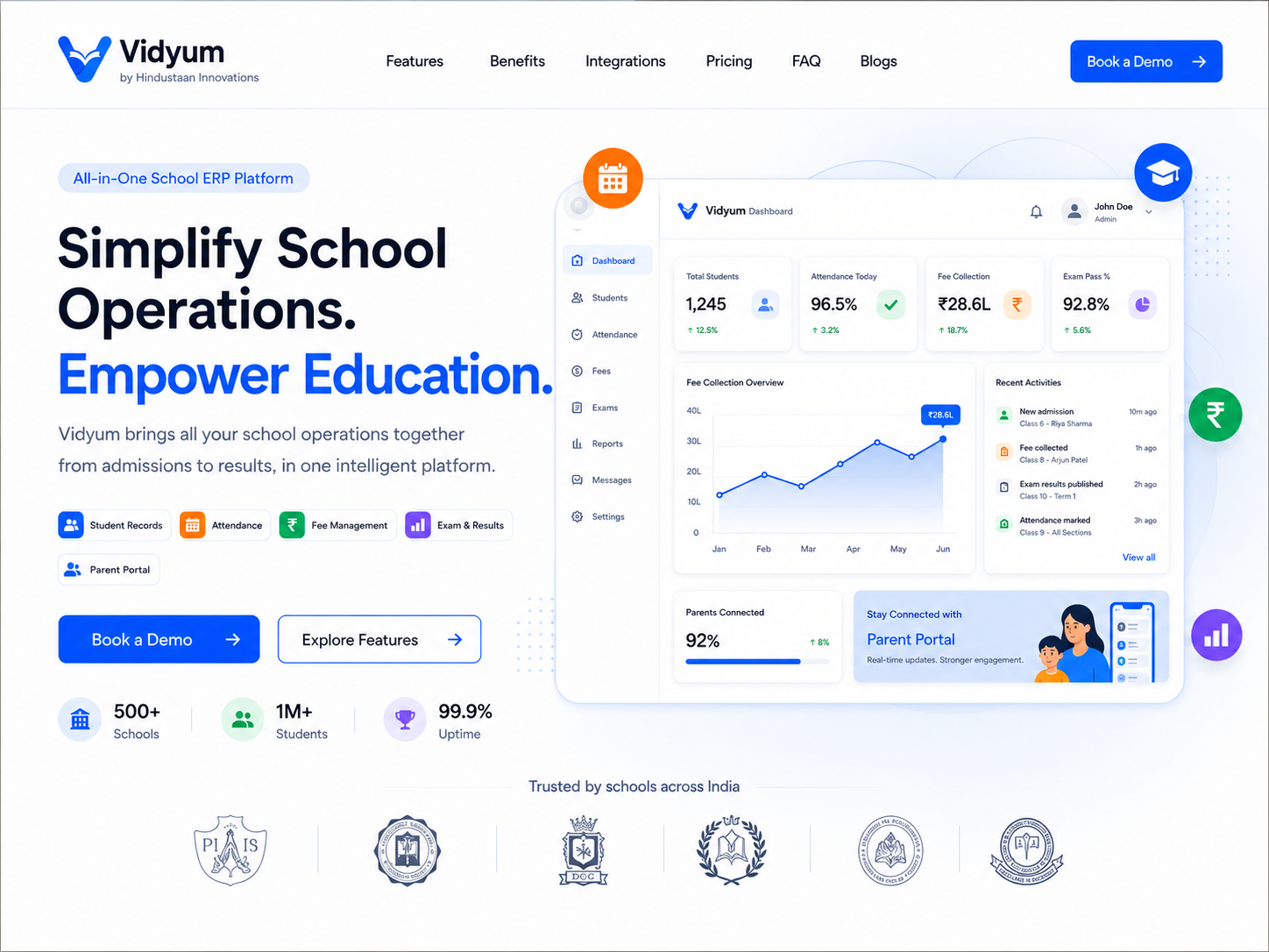 Vidyum Website