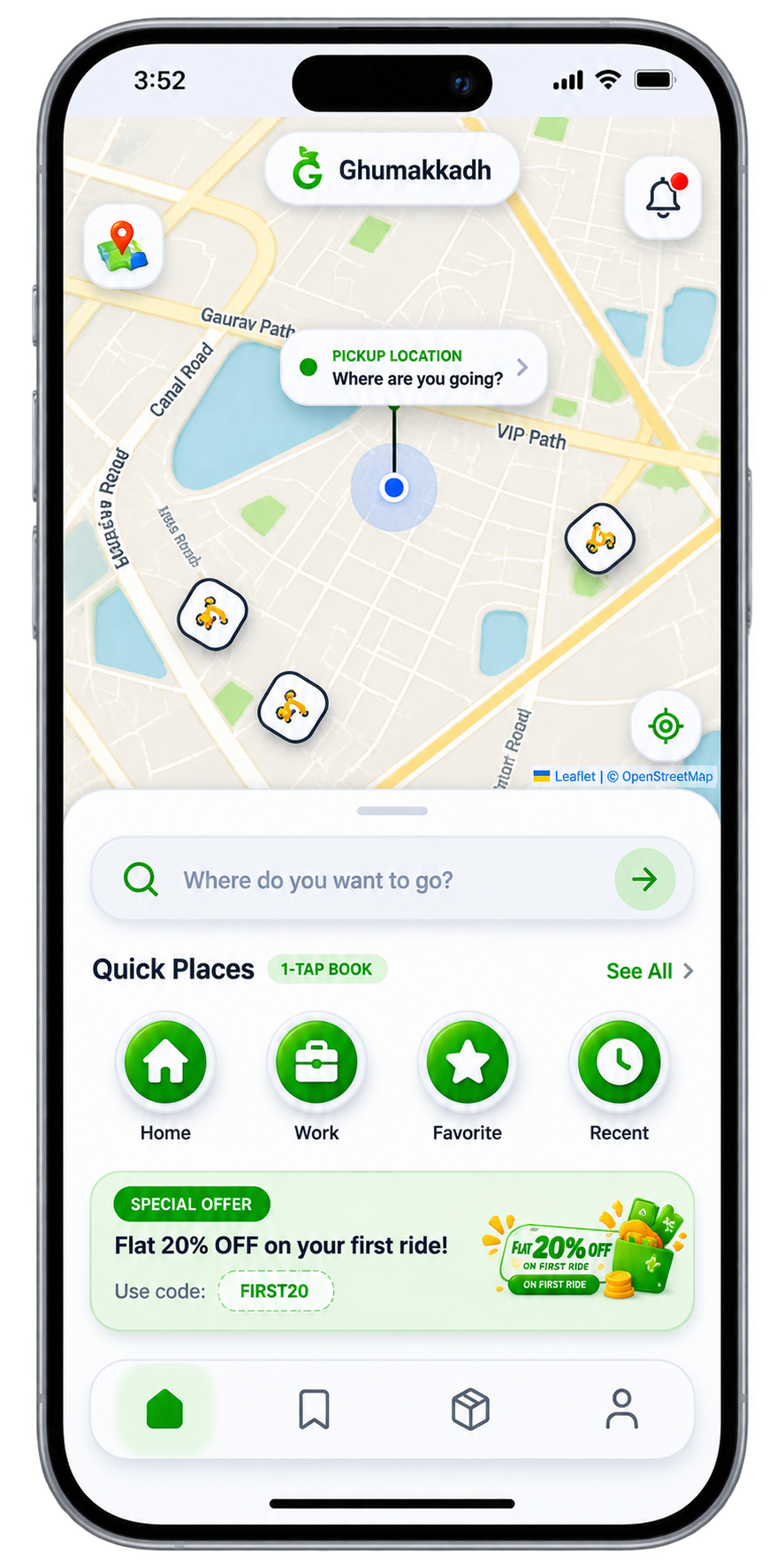 Ghumakkadh App